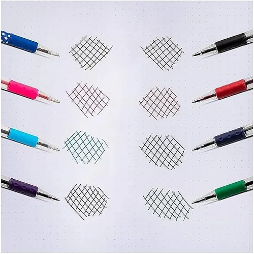 Vista 6 de Pentel RSVP - Bolígrafo de línea fina, (0.028 in), tinta surtida, paquete de 5 (BK90BP5M)