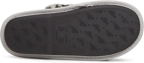 Vista 3 de Laura Ashley Pantuflas de felpa para mujer con espuma viscoelástica