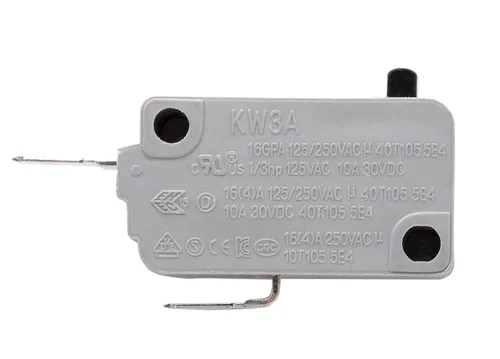 Vista 6 de KW3A - Interruptor de puerta para horno microondas, 16A, 125 V/250 V, interloc (2 normalmente abiertos y 1 normalmente cerrado) (paquete de 2)