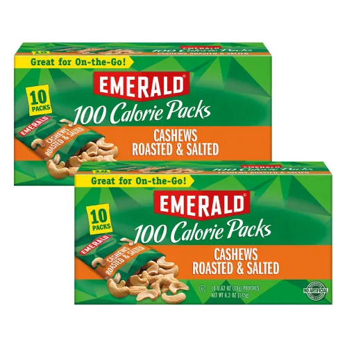 Vista 14 de Emerald Nueces secas de almendras tostadas, paquetes de 100 calorías, 7 unidades (paquete de 2)