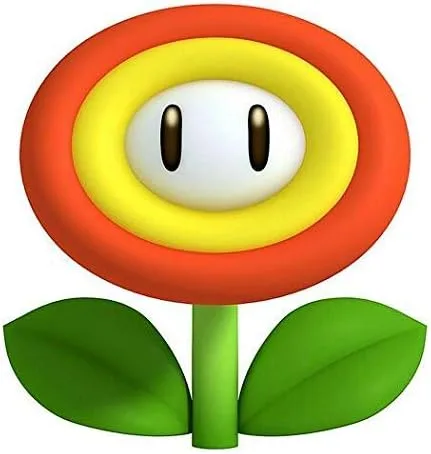 Vista 2 de World Of Nintendo Super Mario Fire Luigi con flor de fuego de bonificación