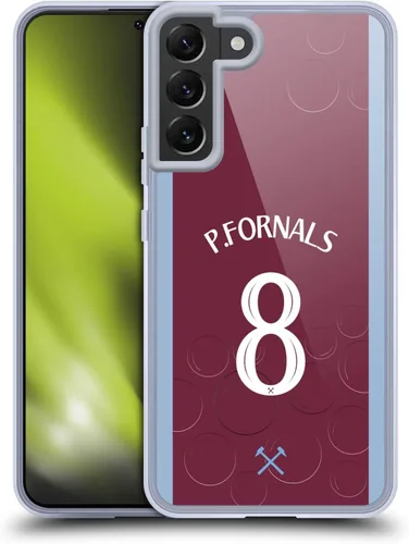 Vista 112 de Head Case Designs Officially Licensed West Ham United FC James Ward-Prowse 2023/24 Players Home Kit Gel Case [Military Grade Protection] Compatible