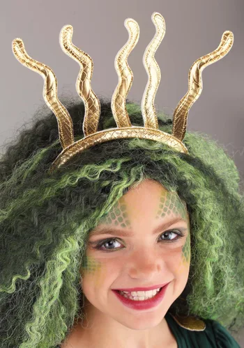 Vista 3 de Disfraz de Medusa para Niña Multicolor