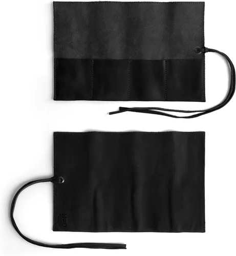 Vista 27 de Hide & Drink, Organizador de rollos de reloj de cuero hecho a mano de cuero de grano completo, con capacidad para hasta 4 relojes, fácil de llevar