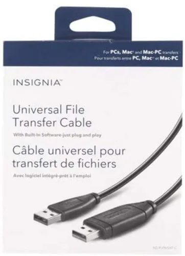 Vista 69 de Insignia Cable trenzado USB-C a USB-C (5 pies, morado claro)