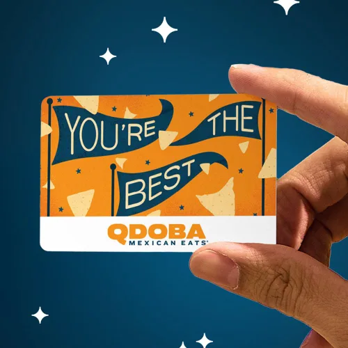 Vista 3 de Qdoba Mexican Grill Tarjeta de regalo electrónica Digital Delivery