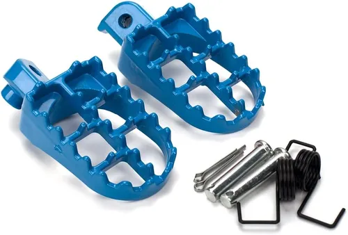 Vista 12 de XINGWU Reposapiés negro para motocross, pedales de aluminio para XR50R PW50 CRF70 TW200 KLX110 CRF50 50cc 70cc 90cc 110cc 125cc TaoTao pieza