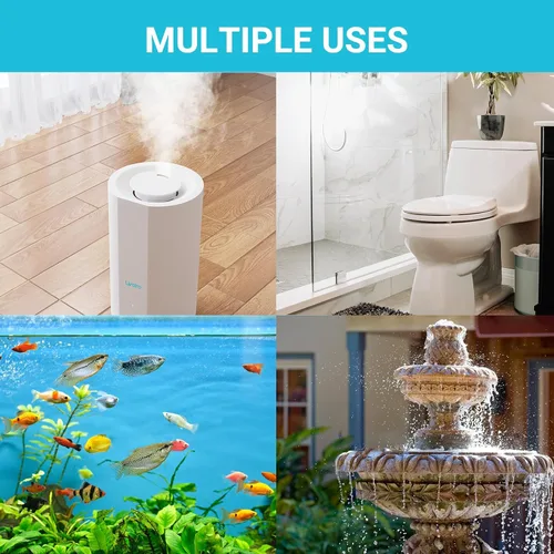 Vista 7 de Livatro Bola de limpieza del humidificador: combate el moho del humidificador y las bacterias con limpiador humidificador, evita la acumulación