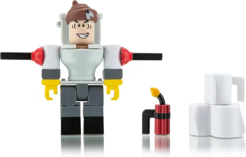 Vista 3 de Roblox Mr. Toilet con jazwares exclusivos de artículos virtuales