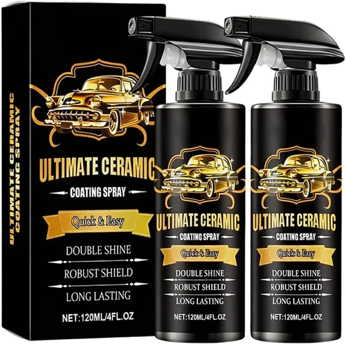 Vista 9 de Revestimiento de cerámica para automóviles, cera de automóvil 2025, aerosol portátil para detalles, protección de pintura duradera