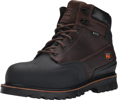 Vista 8 de Timberland PRO Rigmaster XT - Botas de trabajo impermeables con puntera de acero para hombre, 8.0 pulgadas / 20.32 cm. Marrón - Nuevo 2024