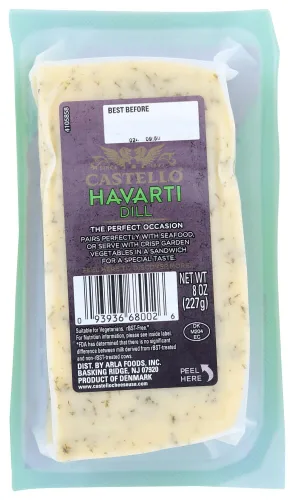 Vista 3 de (No es un estuche) Queso crema de eneldo Havarti