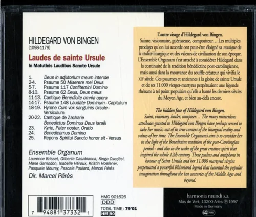Vista 2 de Hildegard von Bingen: Laudes de Sainte Ursule