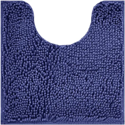 Vista 35 de Reyox Tapete de baño de felpilla, tapetes para inodoro en forma de U, tapete de baño de felpa suave, absorbente y peludo, tapete de contorno