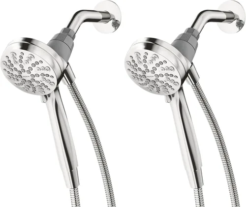 Vista 24 de Moen Engage Magnetix Níquel cepillado resistente a manchas de 3.5 pulgadas, cabezal de ducha de mano desmontable de seis funciones con sistema