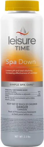 Vista 2 de Leisure Time 22338-04BX Spa Down, 2.5 libras, paquete de 4