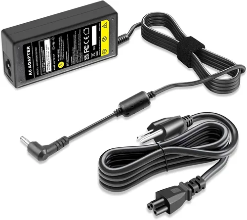 Vista 2 de TREE.NB Cargador de corriente alterna de 45 W para Lenovo Yoga 710 11 14 15 Flex 4 1130 1470 Lenovo Ideapad 710 100 110 110 110s cable