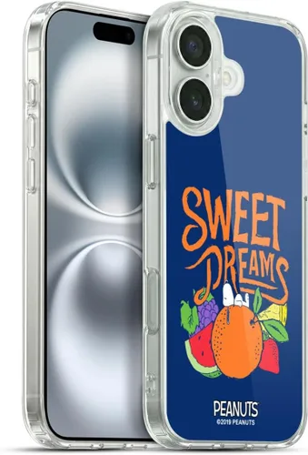 Vista 147 de Head Case Designs Funda de gel suave con licencia oficial de Peanuts Charlie y Snoopy Naturally Sweet compatible con Apple iPhone 7 Plus/iPhone 8