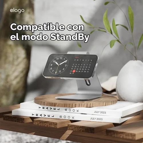 Vista 3 de Soporte de carga elago MS4 para cargador MagSafe