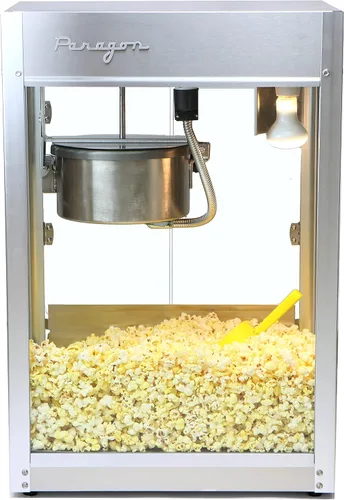 Vista 2 de Paragon Pro-Series - Máquina comercial de palomitas de maíz, 8 onzas, acero inoxidable