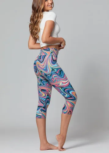 Vista 361 de Conceited - Leggings para mujer, longitud completa, ciclismo y capri, talla regular y extragrande