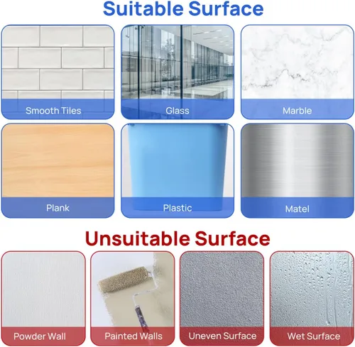 Vista 6 de 30 ganchos adhesivos de pared de doble cara, 15 libras máximo, resistentes, limpios e impermeables para baño, cocina, colgar cuadros