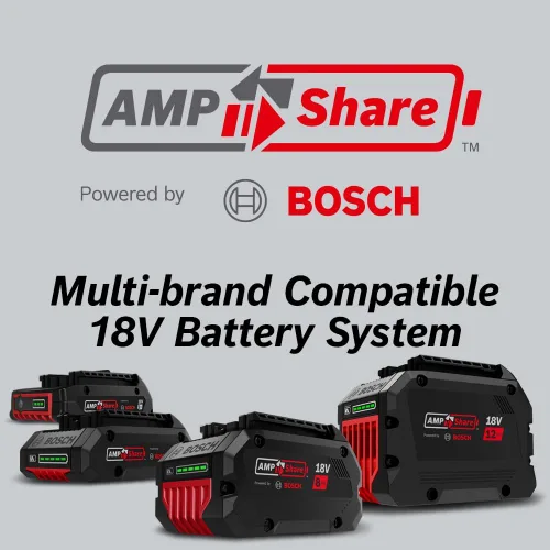 Vista 16 de BOSCH Kit extractor de polvo móvil GDE18V-26DB15 SDS-plus® Bulldog™ con (1) batería de alimentación avanzada CORE18V® de 4 Ah