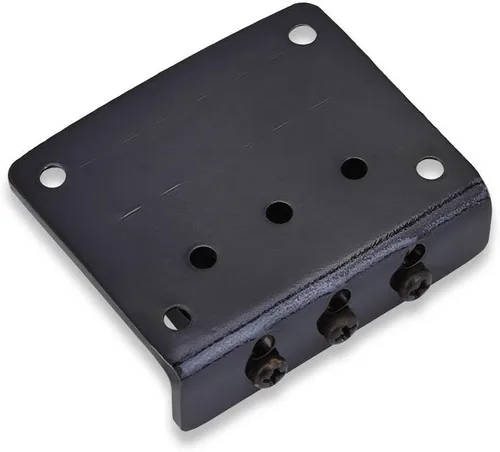 Vista 8 de Vbest life Puente de guitarra eléctrica, pieza de repuesto de puente de guitarra fija de 3 cuerdas con 4 tornillos para guitarra eléctrica