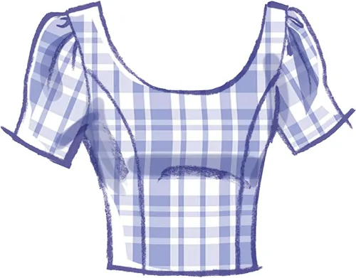 Vista 5 de McCall's Misses/Plus Size TOP/Vest Kit de patrón de costura, multicolor