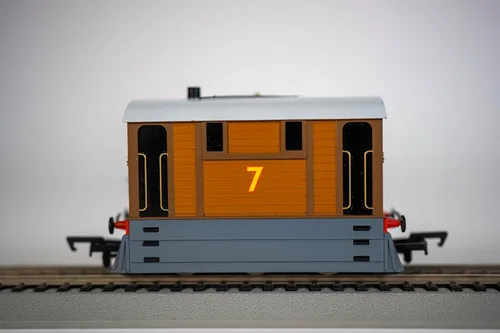 Vista 5 de Bachmann Trenes Thomas y sus amigos - Toby The Tram Engine con ojos en movimiento, negro, 0,5 litros