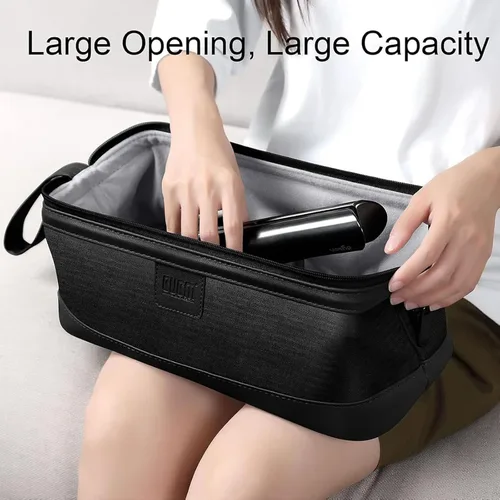 Vista 4 de BUBM Bolsa de almacenamiento portátil de viaje compatible con secador de pelo Dyson Supersónico, Dyson Airwrap Styler, alisador de pelo Dyson