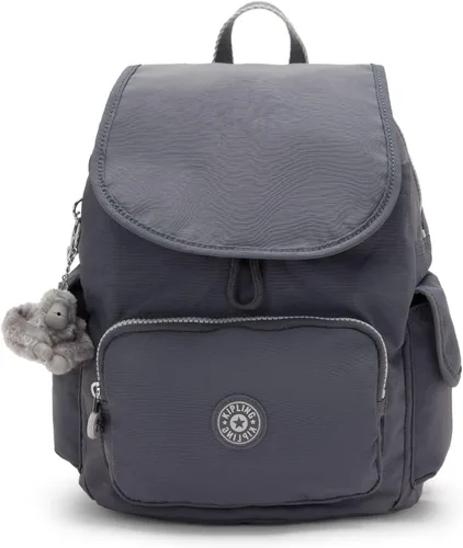 Vista 22 de Mochila pequeña Kipling City Pack para mujer, mochila ligera y versátil para el día, Negro (Black Noir), Pequeño