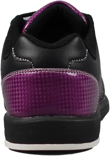 Vista 2 de ELITE Zapatos de bolos clásicos negrosmorados para mujer
