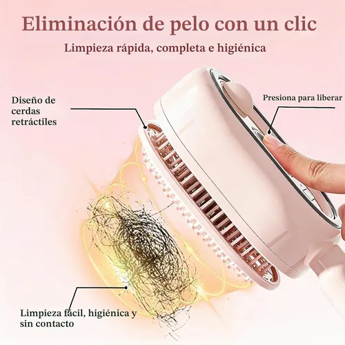 Vista 6 de Cepillo eléctrico de masaje con cojín de aire, antiestático y reduce