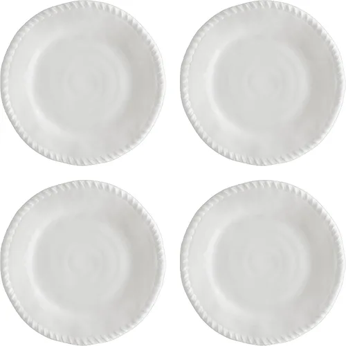 Vista 3 de [Usado] UP UPware - Platos redondos de melamina para postre, platos pequeños para servir, para aperitivos, aperitivos y guarniciones, azul, 6