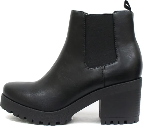 Vista 2 de Soda Top Shoes Jaber - Botines con suela elástica y tacón grueso