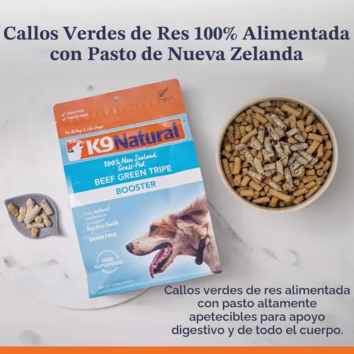 Vista 4 de K9 Natural Complemento Alimenticio Liofilizado para Perros con Ingredientes Verificados, Mezcla de Carne de Órganos para Apoyo Digestivo, Alimento