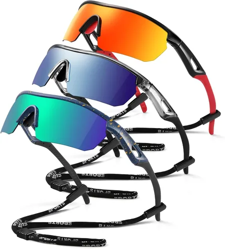 Vista 34 de Kids Sunglasses Youth Baseball Sunglasses for Boys Girls 3-12 Polarized Softball Sports Goggles UV Protection