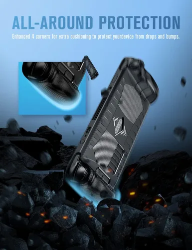 Vista 2 de TOPVELO - Funda protectora para cubierta de vapor con 2 protectores de pantalla funda protectora de poliuretano termoplástico con diseño