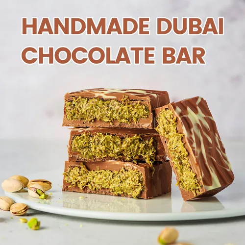Vista 7 de 3 Piezas Moldes de Barra de Chocolate Profundos Dubai Break Apart Moldes para Dulces Moldes de Silicona Gruesos Rellenos para Rellenar Barra