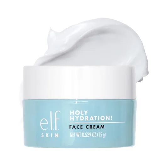 Vista 9 de e.l.f. SKIN Holy Hydration! Crema facial, sin fragancia, suave, no grasosa, ligera, nutritiva, hidrata, suaviza, se absorbe rápidamente, adecuada