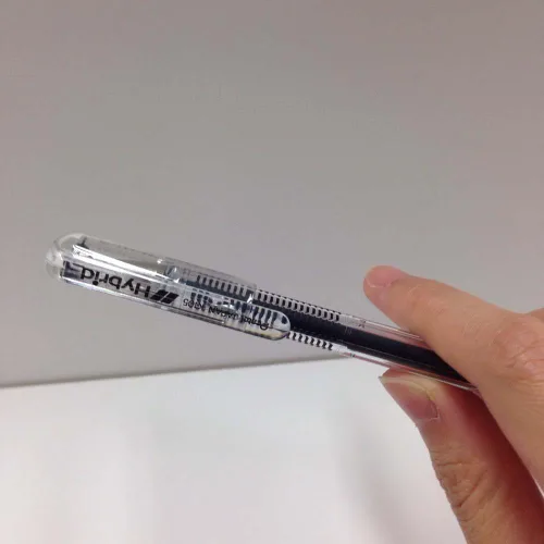Vista 4 de Pentel XK105GA5 - Bolígrafo híbrido, 5 unidades, color negro