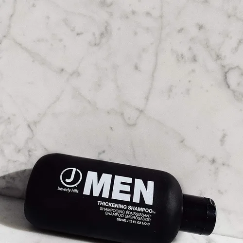 Vista 5 de J Beverly Hills Champú espesante para hombres con alfalfa para estimular el crecimiento del cabello, 12 onzas