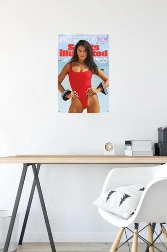 Vista 6 de Trends International Sports Illustrated: Swimsuit Edition - Póster de pared Books Nader Cover 23, 14.725 x 22.375 pulgadas, paquete de póster