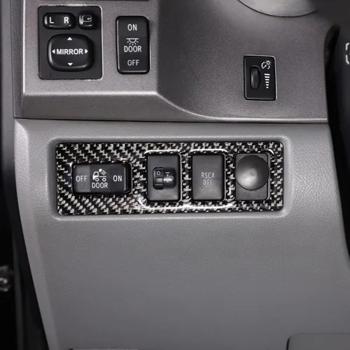 Vista 4 de Interruptor de lámpara de parada de montaje alto para Toyota Tundra 2007-2013 Accesorios de consolas centrales, cubierta decorativa