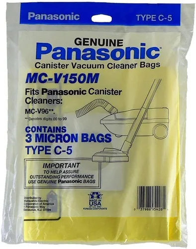 Vista 2 de Panasonic MC-V150M - Bolsa de repuesto para bote, paquete de 3