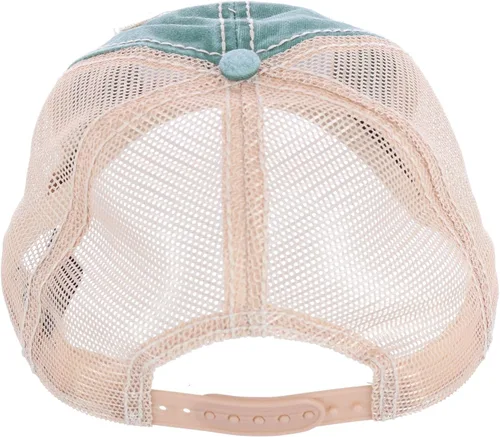 Vista 3 de David & Young - Gorra de béisbol con parche de lona para mujer