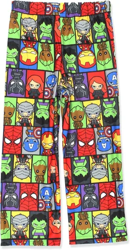 Vista 3 de Marvel Avengers Superheroes - Pantalones de pijama para niños