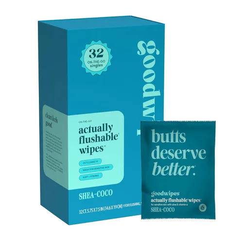 Vista 11 de Goodwipes - Toallitas lavables individualmente envueltas para adultos en movimiento - Toallitas mini portátiles - Esenciales de viaje - Seguras
