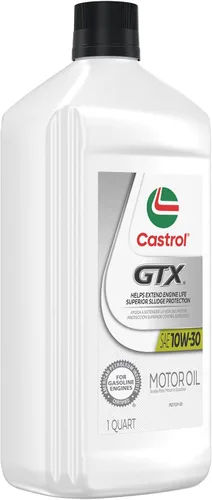 Vista 9 de Castrol Aceite de motor convencional GTX 10W-30, 1 cuarto de galón, paquete de 6
